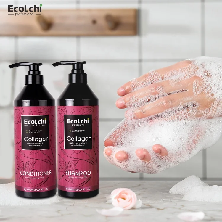 
Бесплатный образец увлажняющего шампуня и кондиционера ECOLCHI, без парабенов 