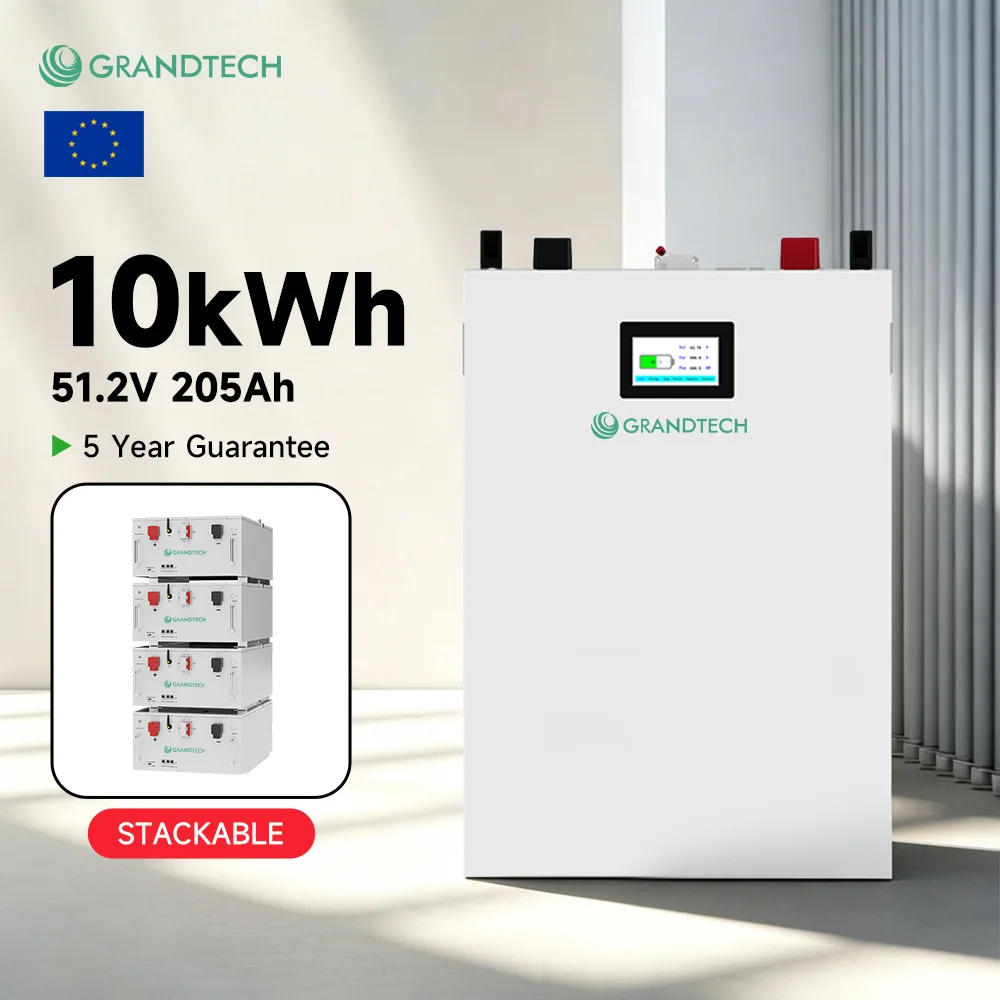 Batería de litio LiFePO4 montada en rack de 48 V, 51,2 V, 100 Ah, 200 Ah y 400 Ah; batería doméstica de almacenamiento de energía solar de 5 kWh, 10 kWh, 15 kWh y 20 kWh