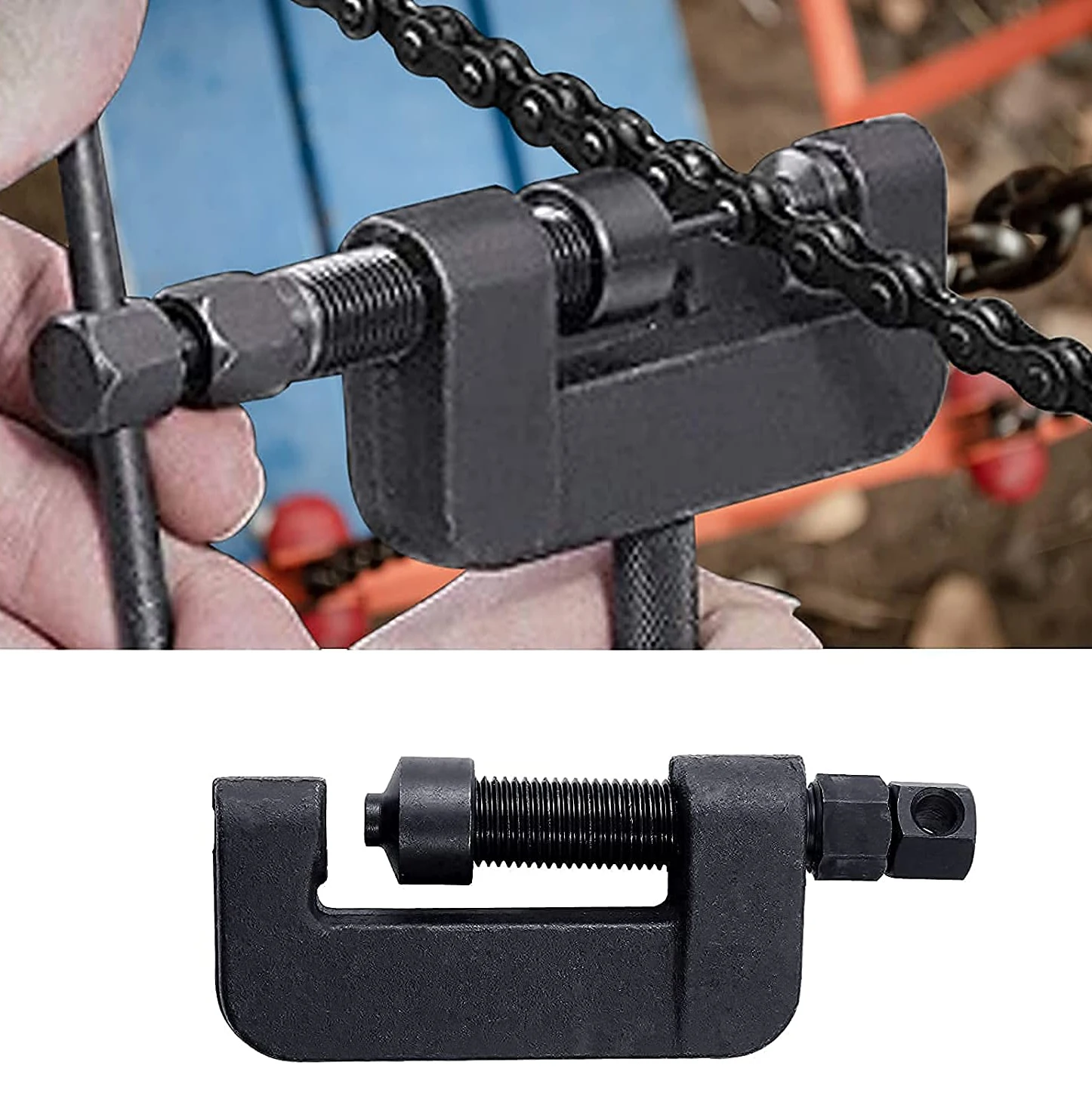 Taglia Catena Per Moto E Bici – Strumento Di Riparazione, Rimozione Rivetti, Separatore - Foto 3