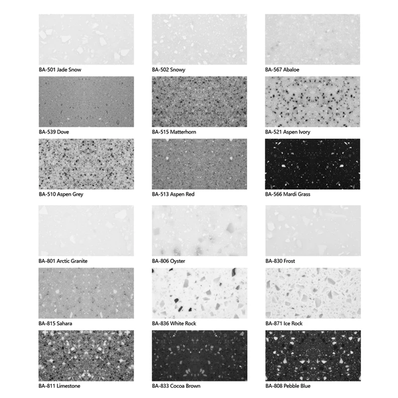 Acrylic Solid Surface Shower Wall Panel Modern Kitchen Bathroom   Stone Panels