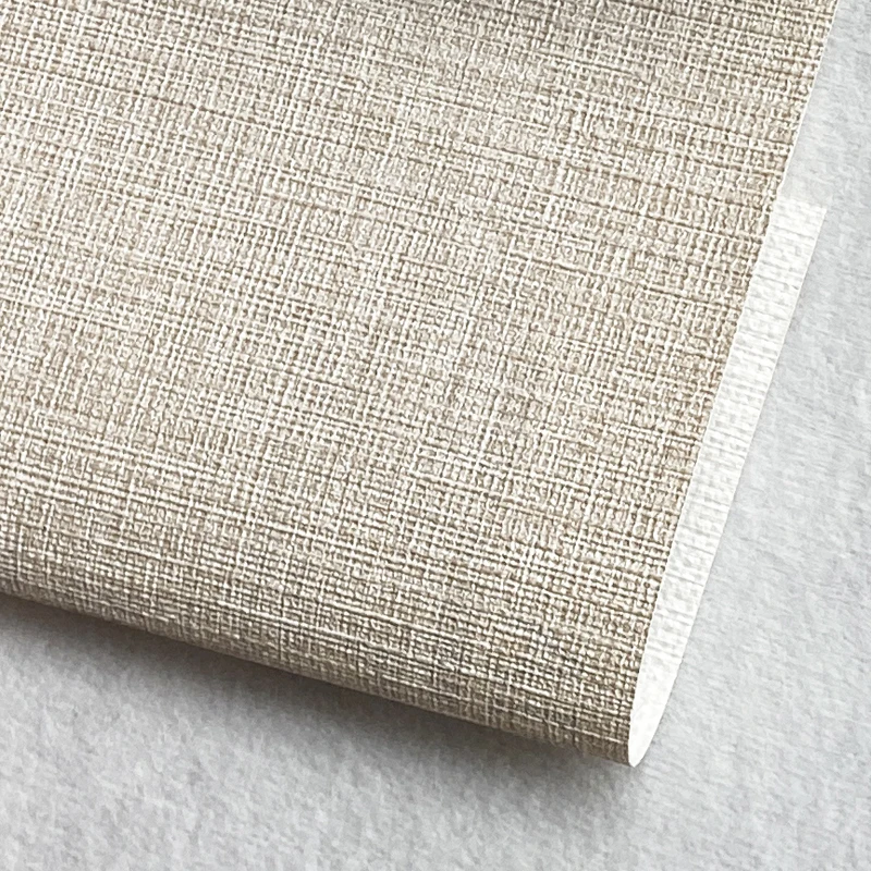 Eco Friendly PVC Wall Paper Cloth Fabric Backed Vinyl Wallpaper Rolls for Home Hotel Interior Wall Decoration