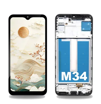 Original LCD Screen Replacement for Samsung M34 1-Year Warranty on Display