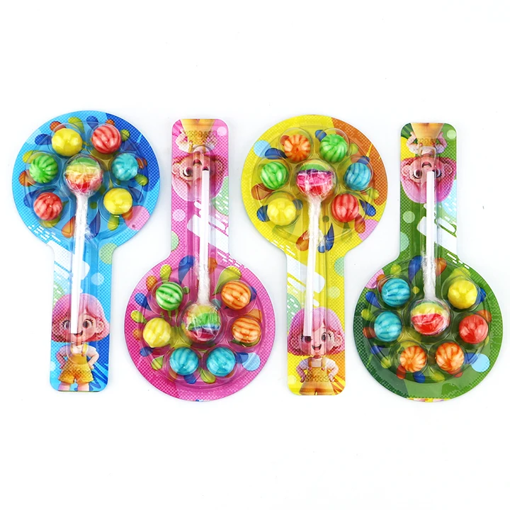 watermelon gum lollipop