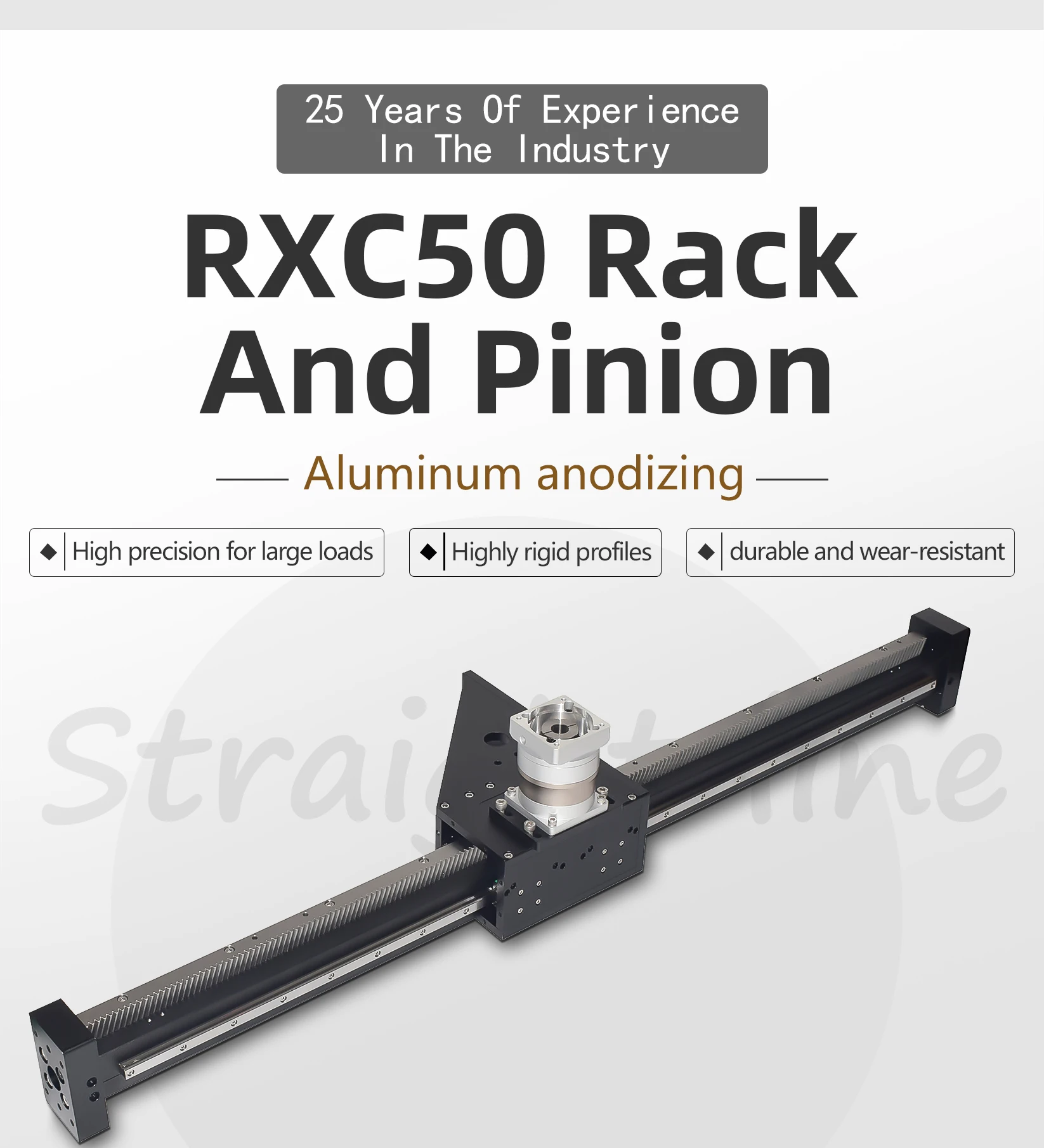 RXC50 Linear Guide Slide - Precision CNC Motion Control