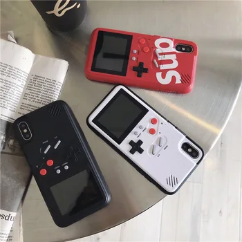 Chargeable SUP Video Game Console Shell Cover Retro Game Phone Case for Game Boy for iphone 13 12 pro max