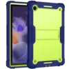 Yellow Green+Navy Blue