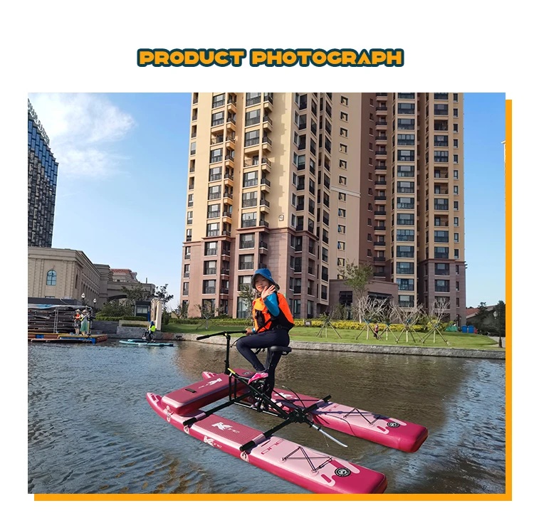 High Quality Sea Water Floating Outdoor Inflatable Floating Sea Bike