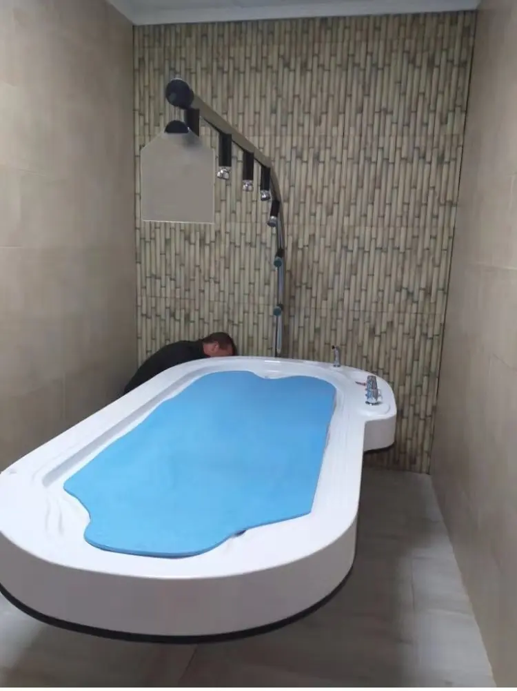 Spa Equipment Hydraulic Massage Bed Vichy Shower Spa Capsule With 7