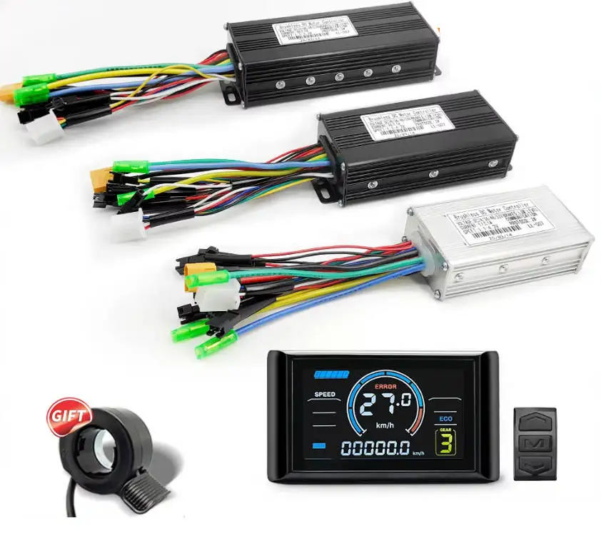 electric bicycle controller 24v Niiyen Motor Speed and Throttle for Electric Bike 1000W Motor Brush Controller Thumb Throttle Set Electric Bike Scooter Accessories : Sports & Outdoors The leaf 24V 250W electric bike motor controller is so easy to drive your electric bicycle. S966 Controller - Efficient 24v-48v,
