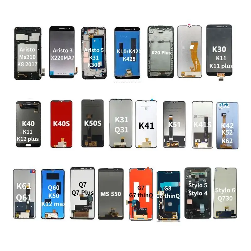 LG K31 2020 | Aristo 5 | K8X | Risio 4 | Tribute Mornarch Display LCD Touch Screen Digitizer Frame 8245
