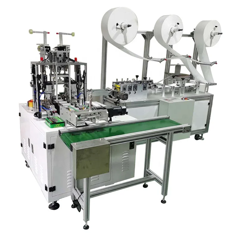High Speed Fully Automatic Servosear Mask Face Making Machine in Stock