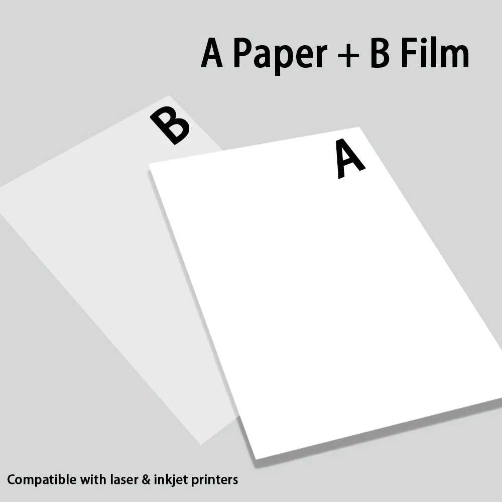 Diy A4 Sublimation Printing Tattoo Sheet Custom Waterproof Transfer