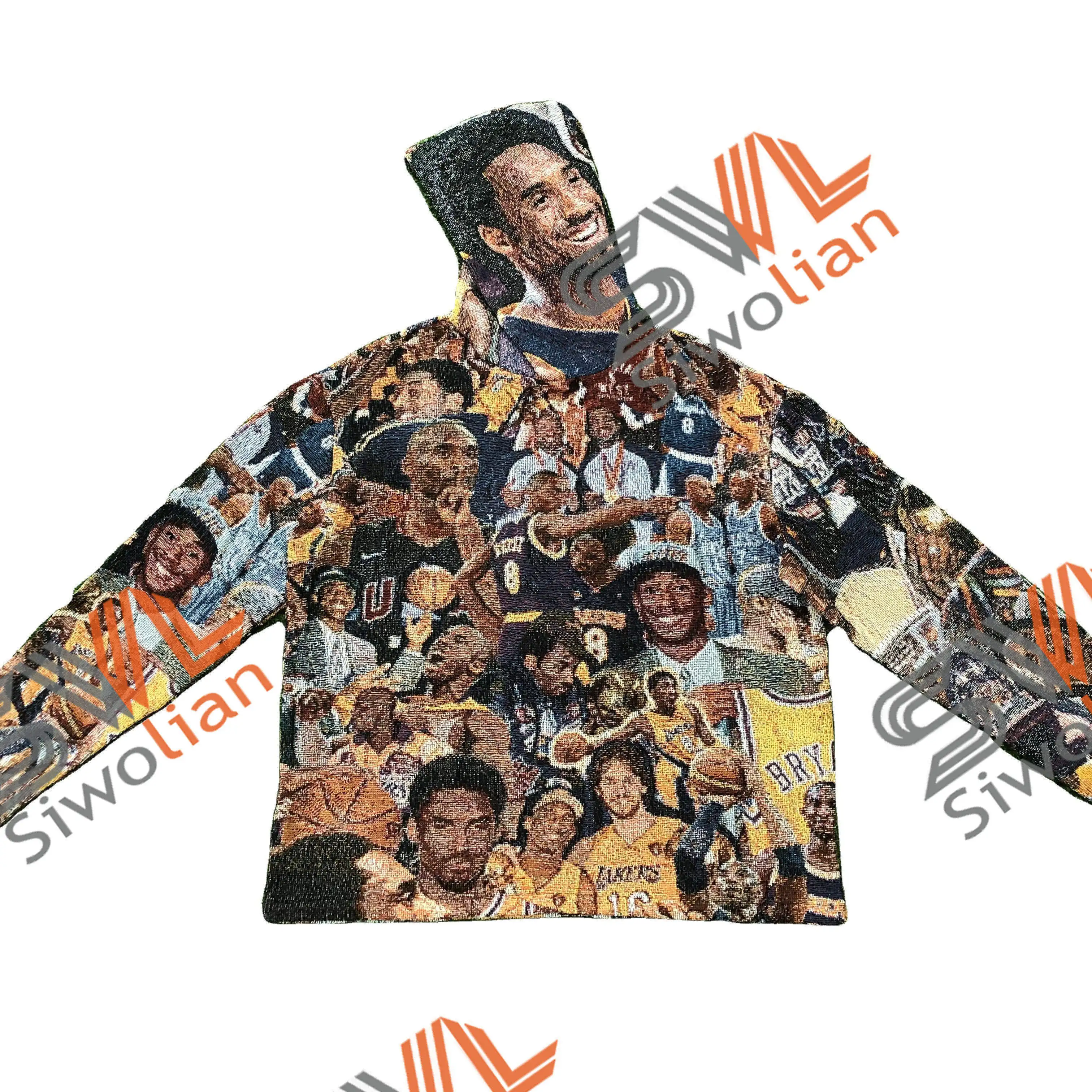 New Arrival Mens Tapestry Sweatshirt Customized Mens Tapestry Hoodie