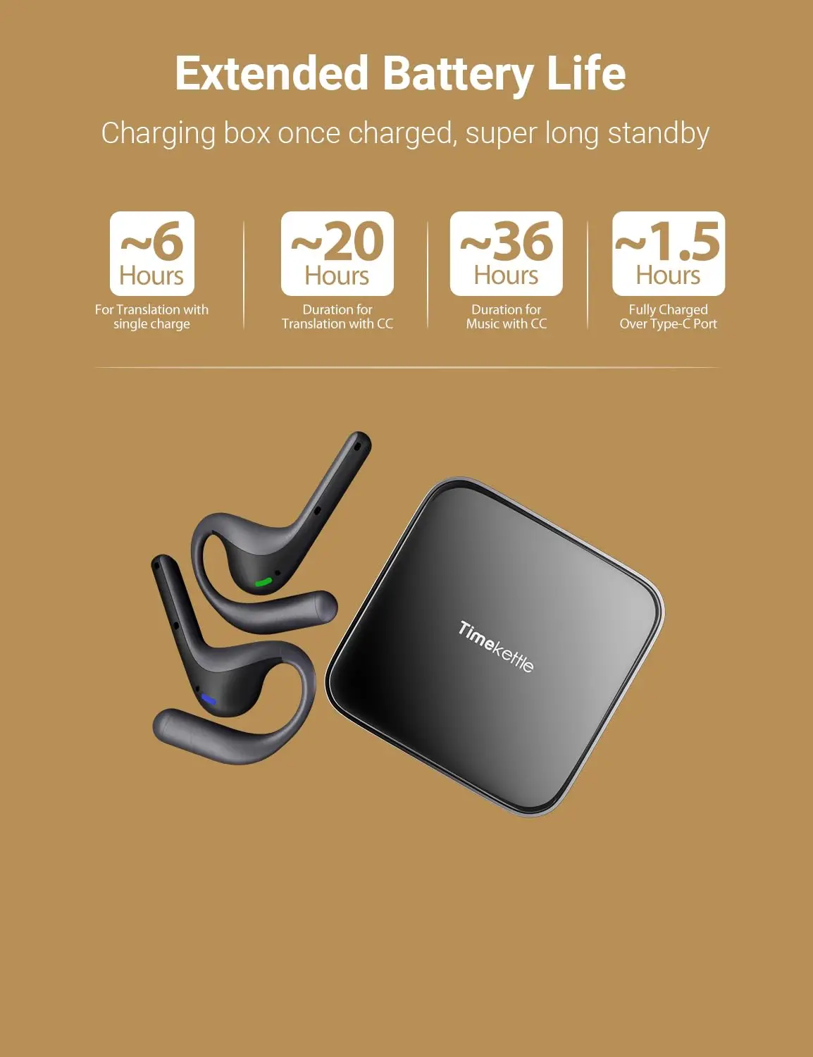 Timekettle W4 Pro AI tercüman çeviri kulakiçi Bidirection