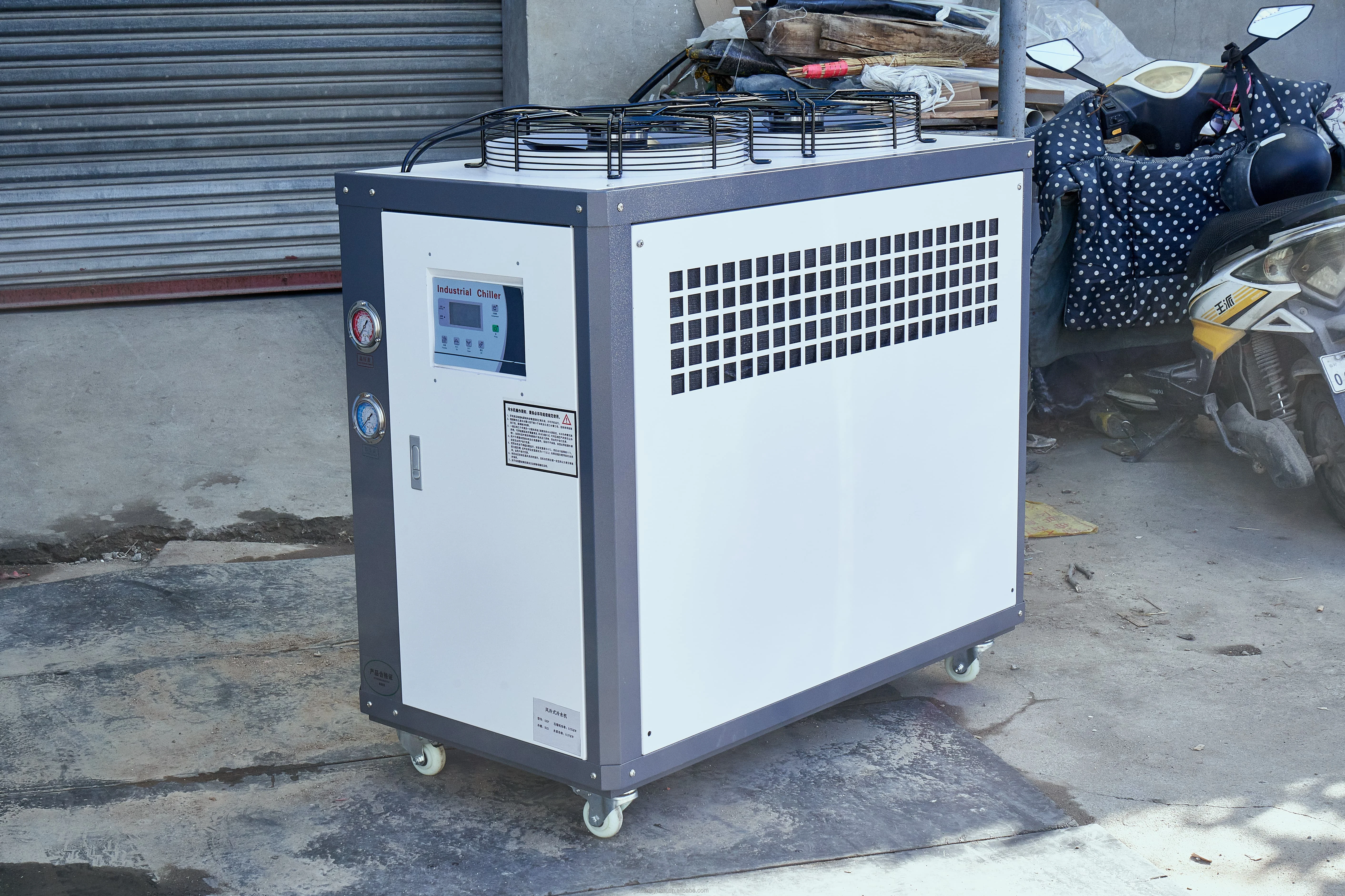 injection molding cooling description