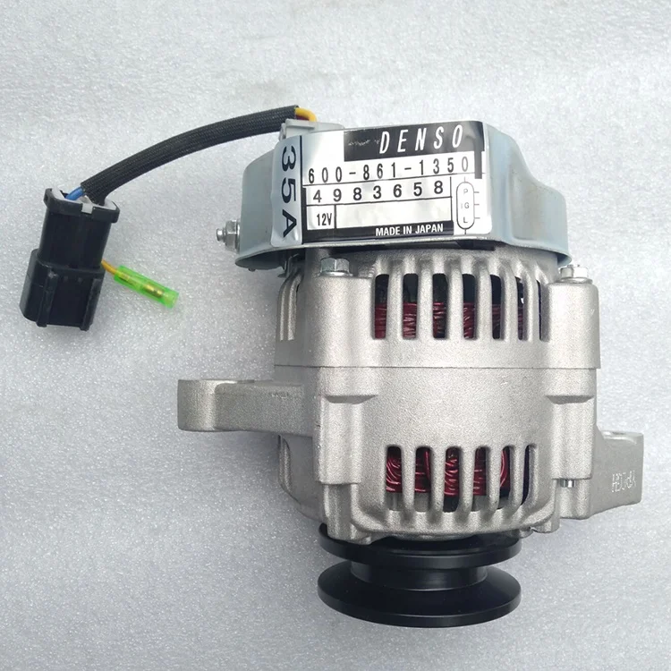 PC56-7 4D87 B3.3 QSB3.3 Diesel Engine - High Quality Alternator