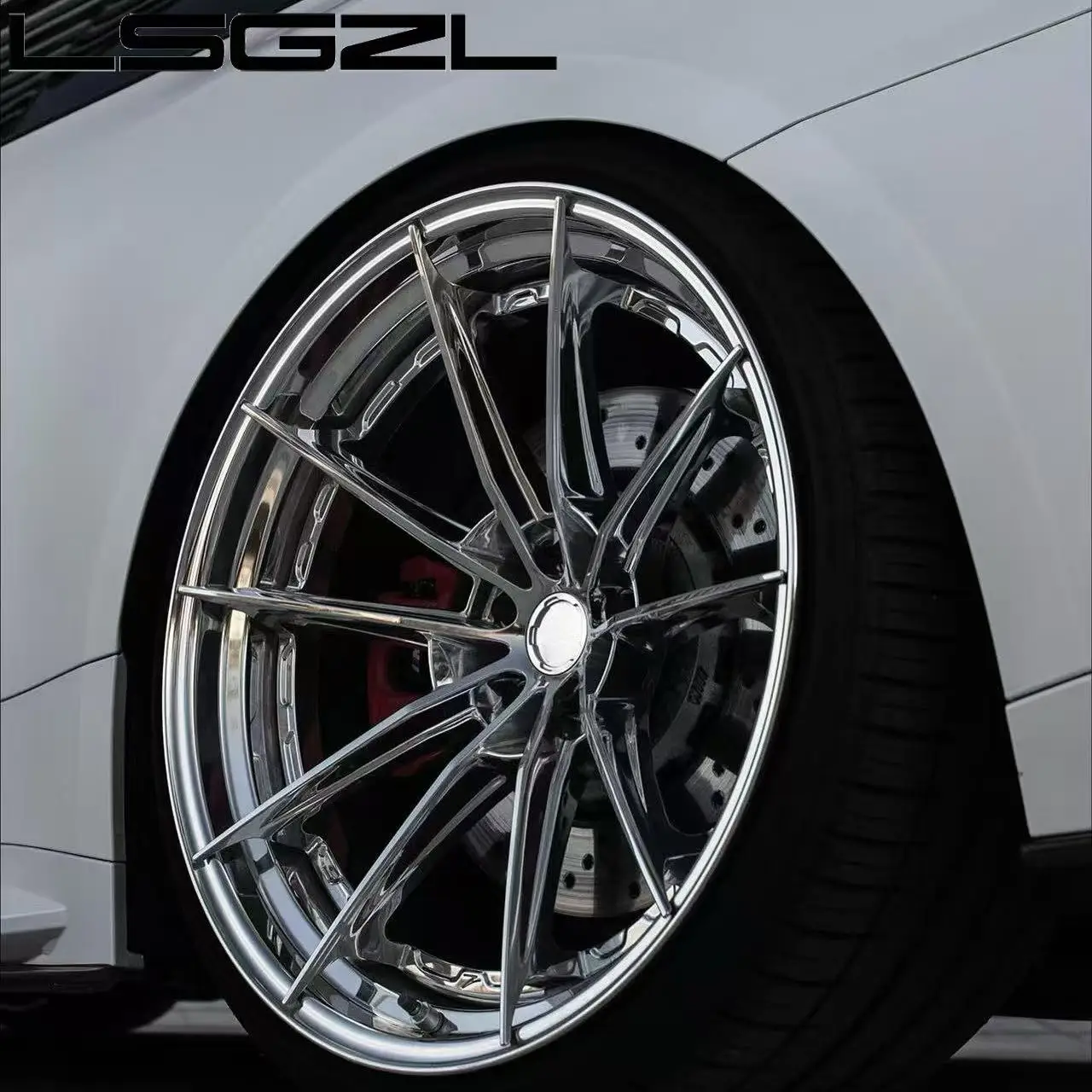 New Forged Alloy Concave Rim Deep Dish Car Wheels 5x114.3 / 5x130 / 5x120 / 5X127MM 100MM 30MM