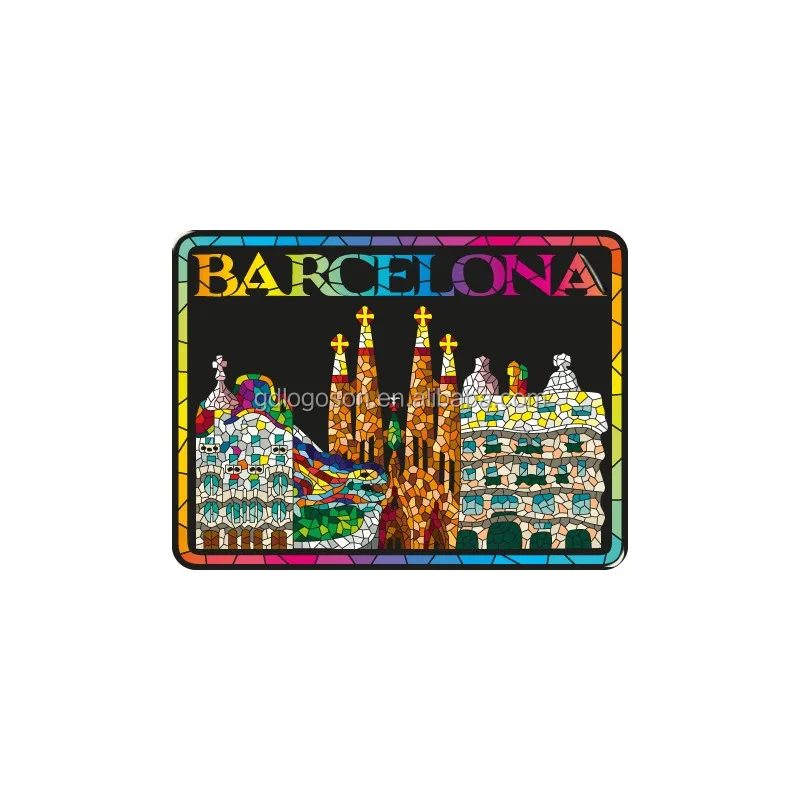 Spagna magneti frigo Mosaicos Lagarto Madrid barcellona souvenir da viaggio decorazioni per la casa regali di nozze adesivi frigorifero  15