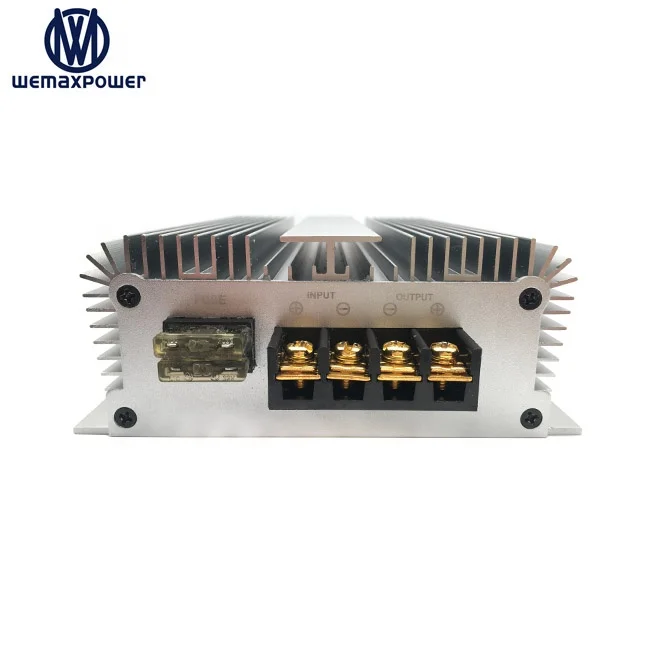 Waterproof 36v 48v 60v 72v Step Down 12vdc 50a Voltage Transformer Dc Converter 36vdc 48vdc 60vdc 72vdc to 12v Dc Regulator
