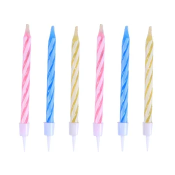 sculptos wave aesthetic shaped birthday candles