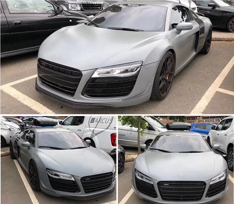 Annhao Matte Metallic Chrome Color Changing Auto Vinil Sticker Film Vinyl Wrapping Foil Paper Car Vinyl Wrap for Vehicle