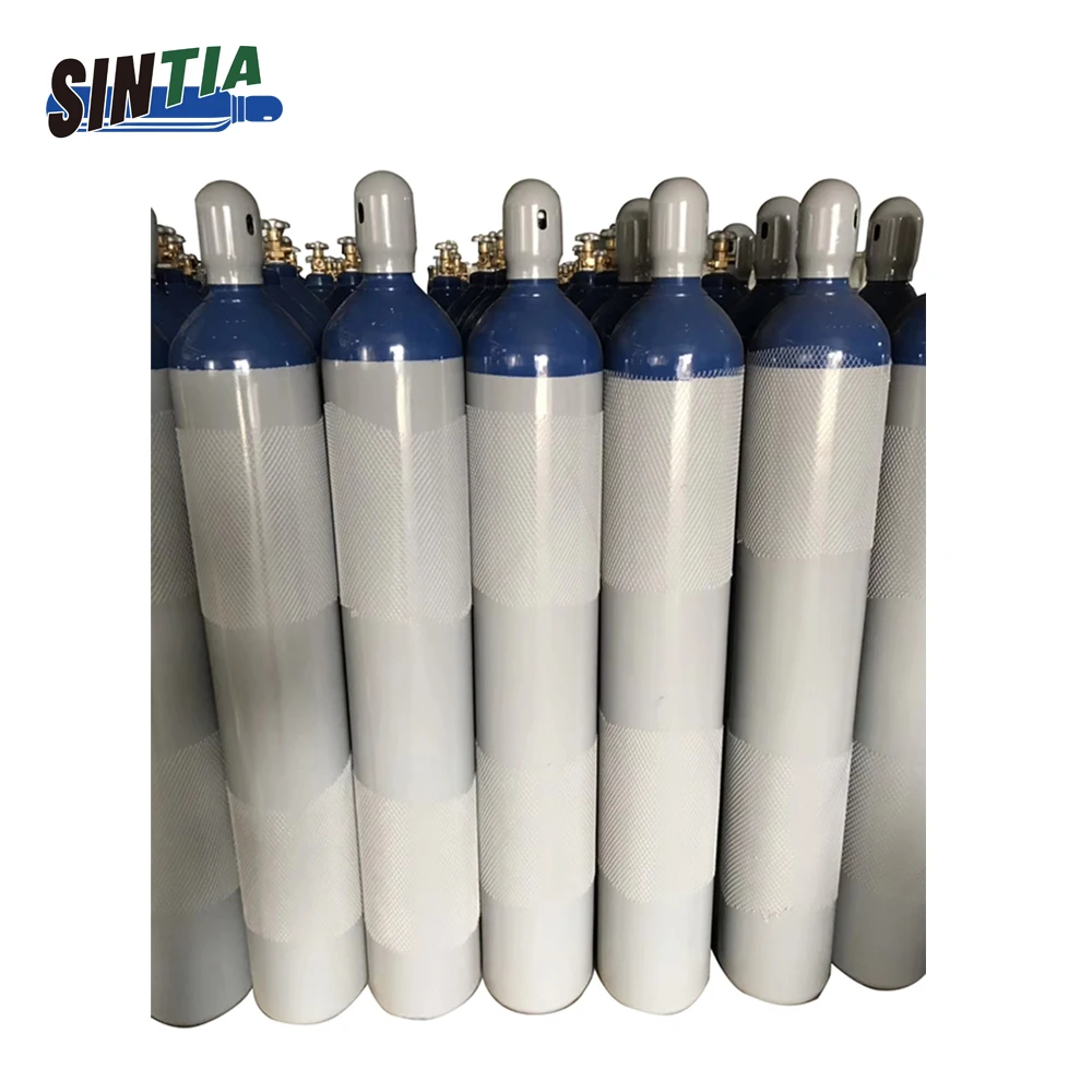 Industrial Hydrogen Gas Price 10l/20l/47l/50l Small Portable Medical Oxygen Cylinder With Valve