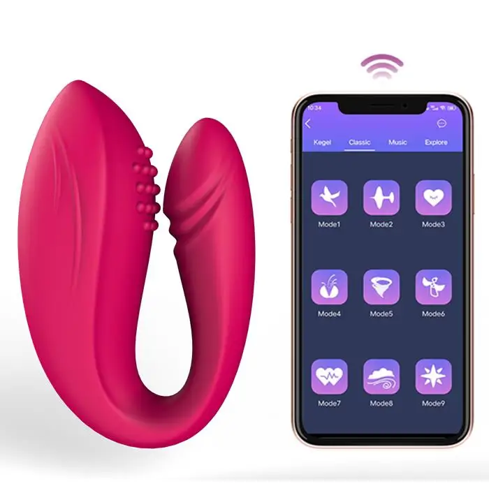 Jouets sexuels Vibromasseur Bluetooth pour femmes Vibromasseur sans fil  Contrle  distance par application Vibromasseur  porter Culotte vibrante  Jouet pour couple Sex shop