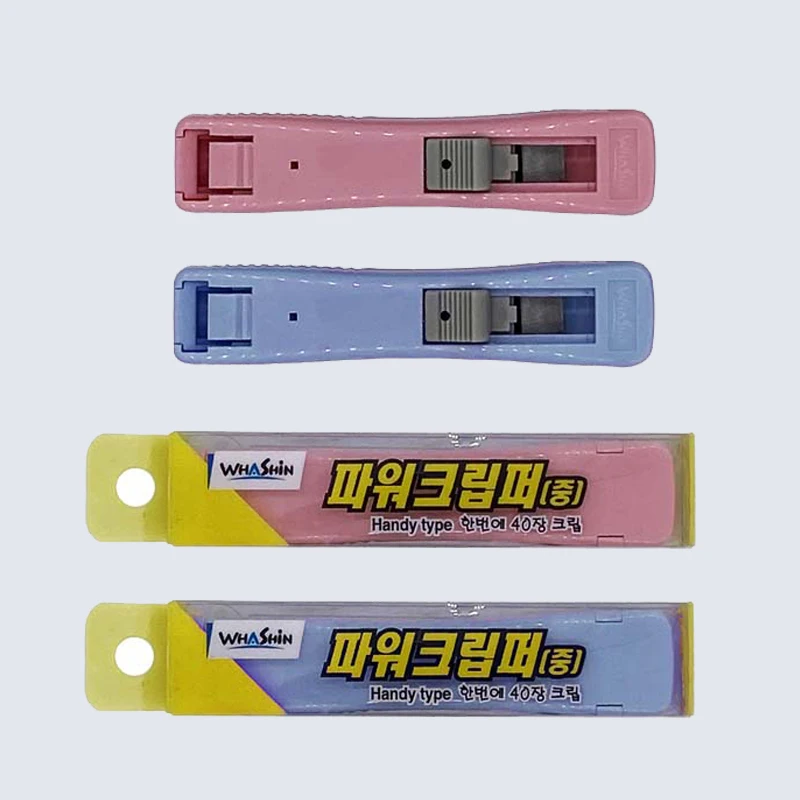 Разноцветные пластиковые зажимы для бумаги канцелярские принадлежности набор металлических зажимов для офиса