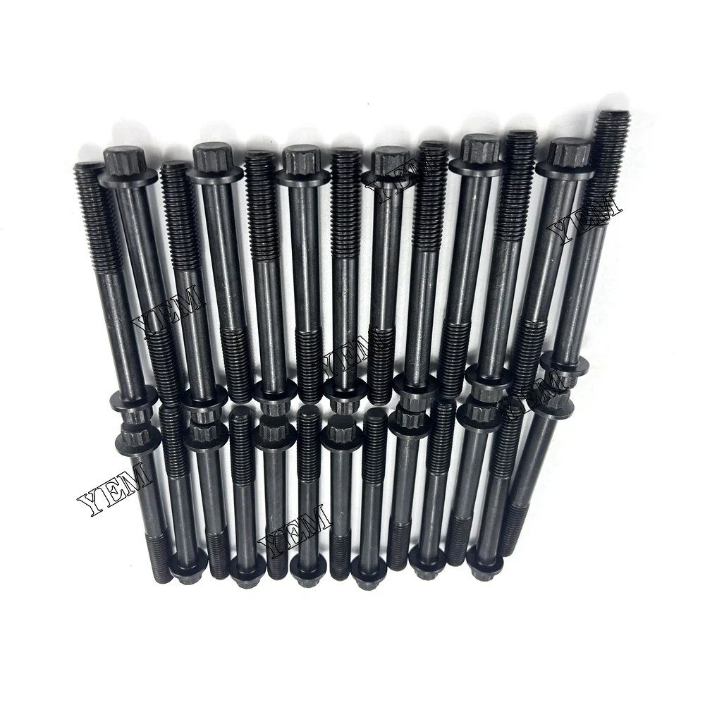 For Isuzu 6HK1T Cylinder Head Screw Stock Complete 3