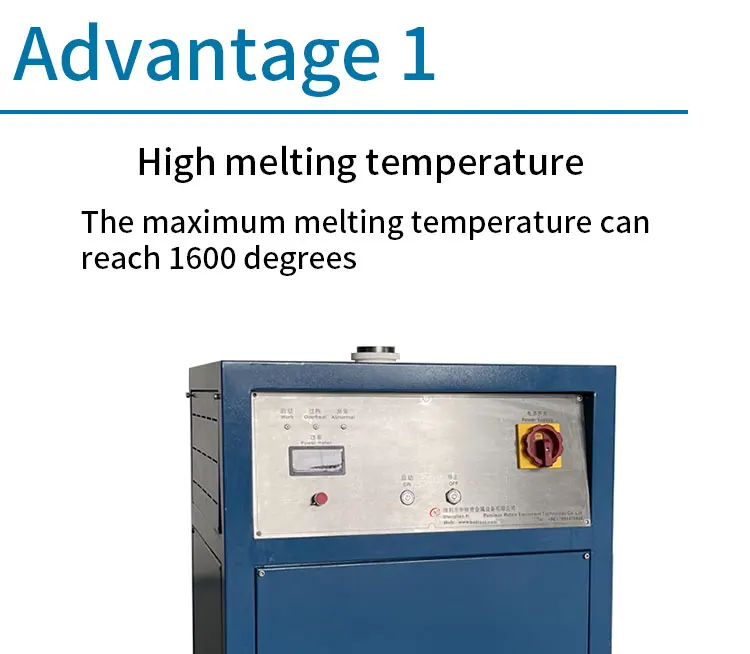 Precious Metal Gold Ingot Induction Melting Furnace Jewelry Smelting