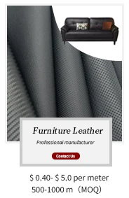 0.6mm Thickness 140cm Width Knitted Backing PVC Leather Synthetic Leather for Bags Furniture and Home Decor