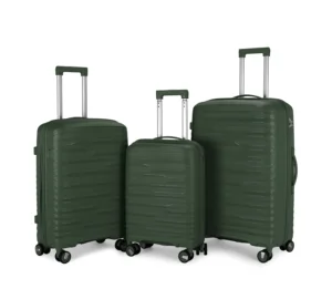 Luxury Luggage High Quality 20/24/28 Inch PP Suitcases Sets Airport Travel Bags with Spinner Caster Unique Features