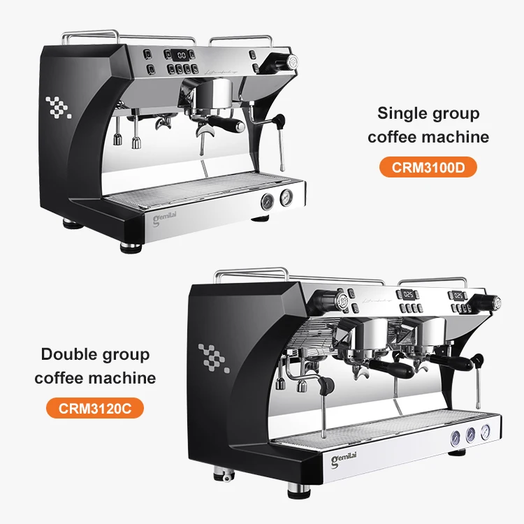 Gemilai Crm3120c Best 2 Group Semi Automatic Commercial Espresso Coffee