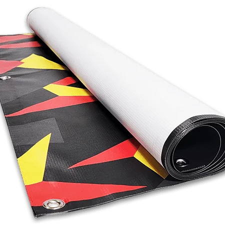 مواد بوسترات بألوان UV ثنائية الوجه لزيادة الرؤية في الإعلانات الخارجية