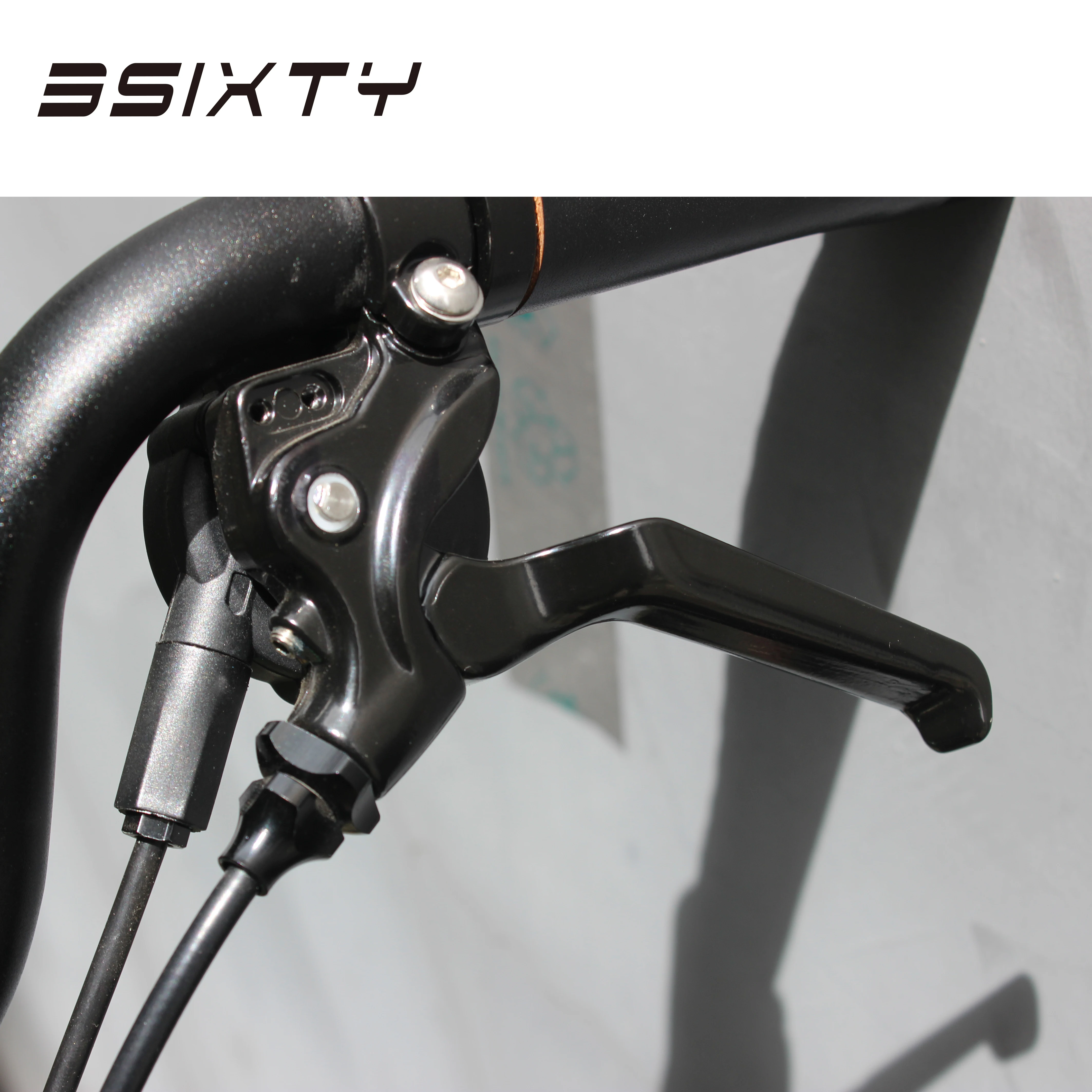 ■Brompton Brake Lever w/ 3s Shifter■ Brake Lever Right with Integrated Underbar 3 Speed Shifter