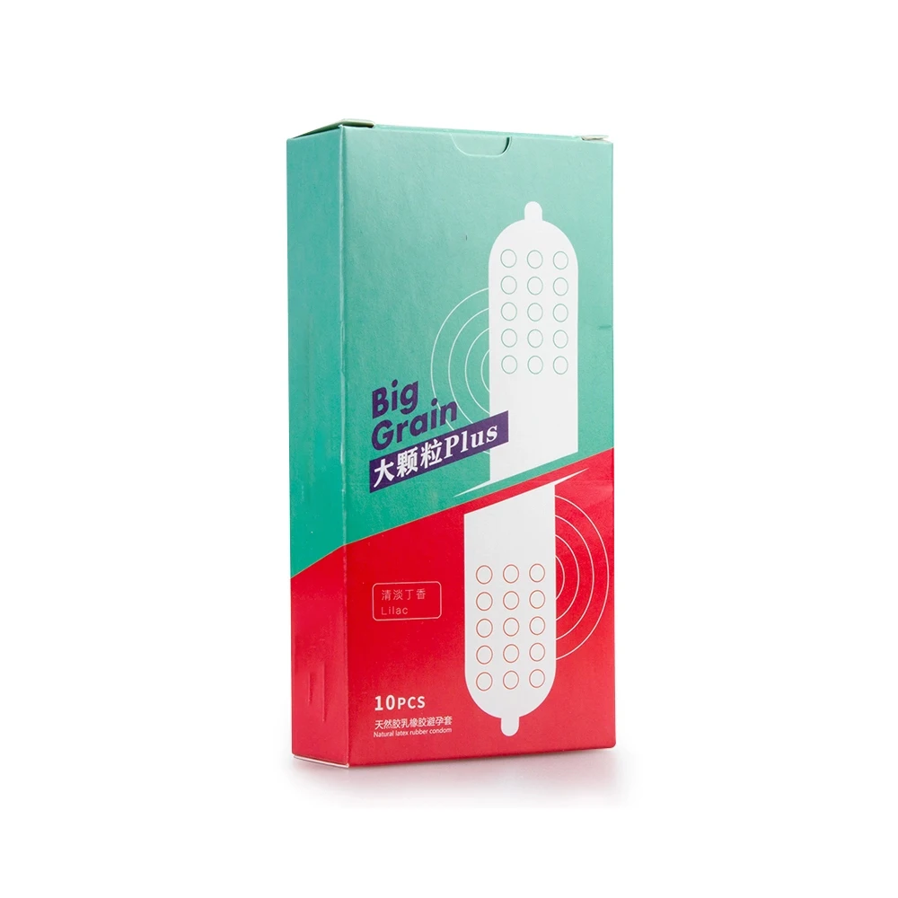 Customized Logo Card Paper Boxes for Personal Care Packaging Size Condom Size