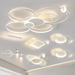 Zeal Lighting Iron Acrylic Body Round square Led Ceiling Lamps Ultra-thin Led Ceiling Lights Indoor for Home