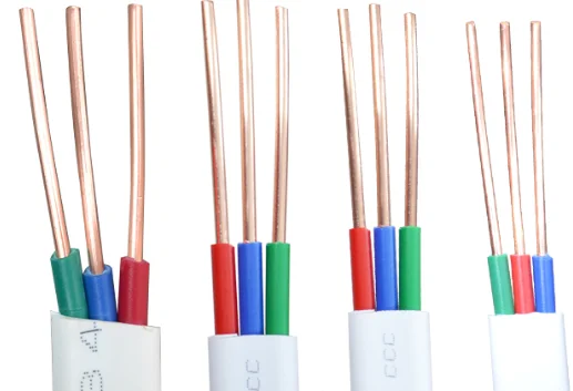 Cable  manufacture  Flat Cable BVVB 2X1.5mm2   Flat Twin and Earth Cable Electrical Wire