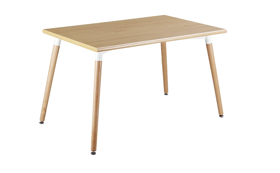 Modern Style Home Furniture Wood Restaurant Rectangle Dining Table
