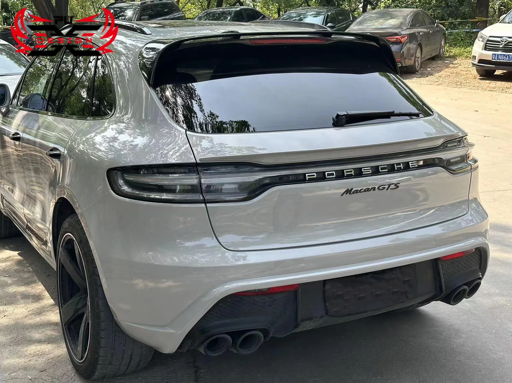 For Porsche Macan 95b.3 20142017 Upgrade 20182023 Macan Frp Front