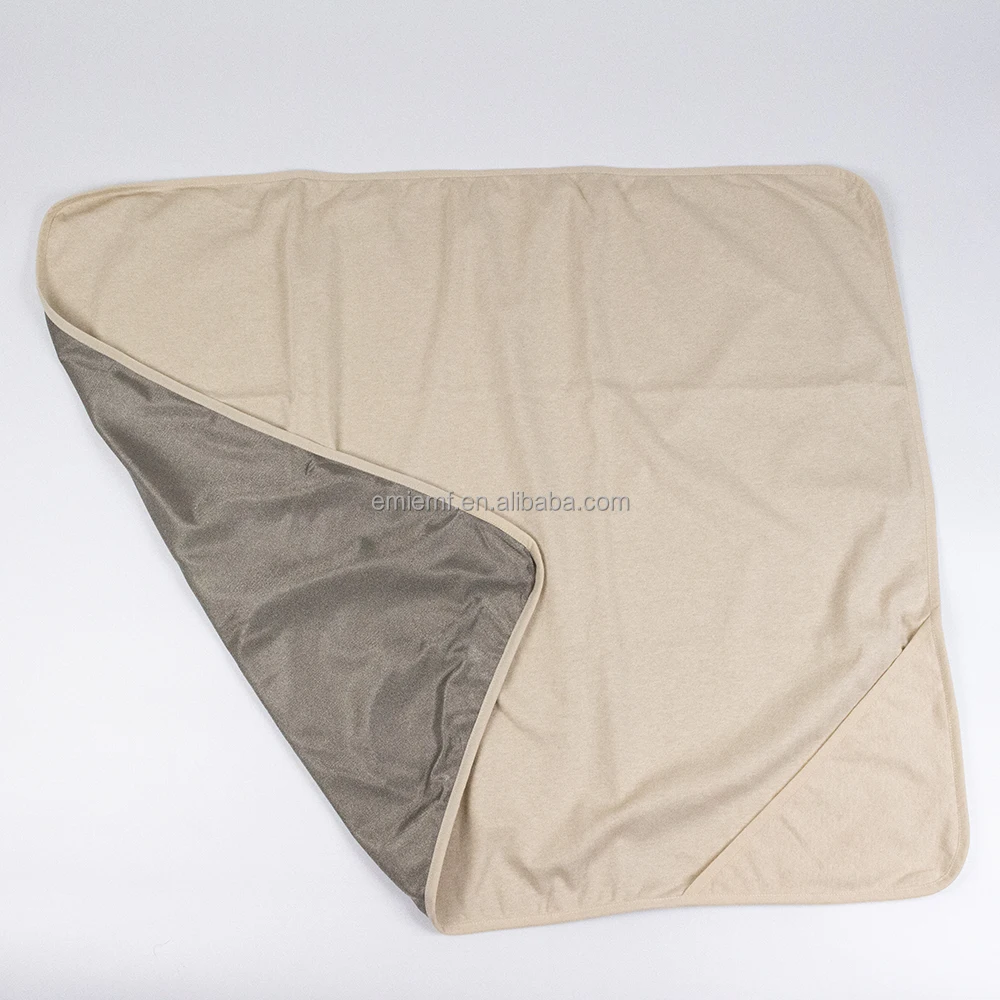 ESD EARTHING  EMF Radiation Protection Bed Blanket,Organic Cotton, Anti-Radiation