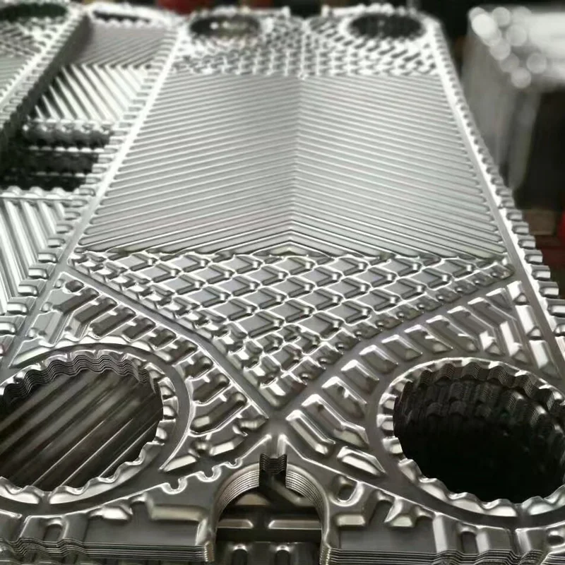 C-276 High Corrosion Resistance Plate Heat Exchanger Plates Price for Cooling and Heating H2SO4 Sulfuric Acid