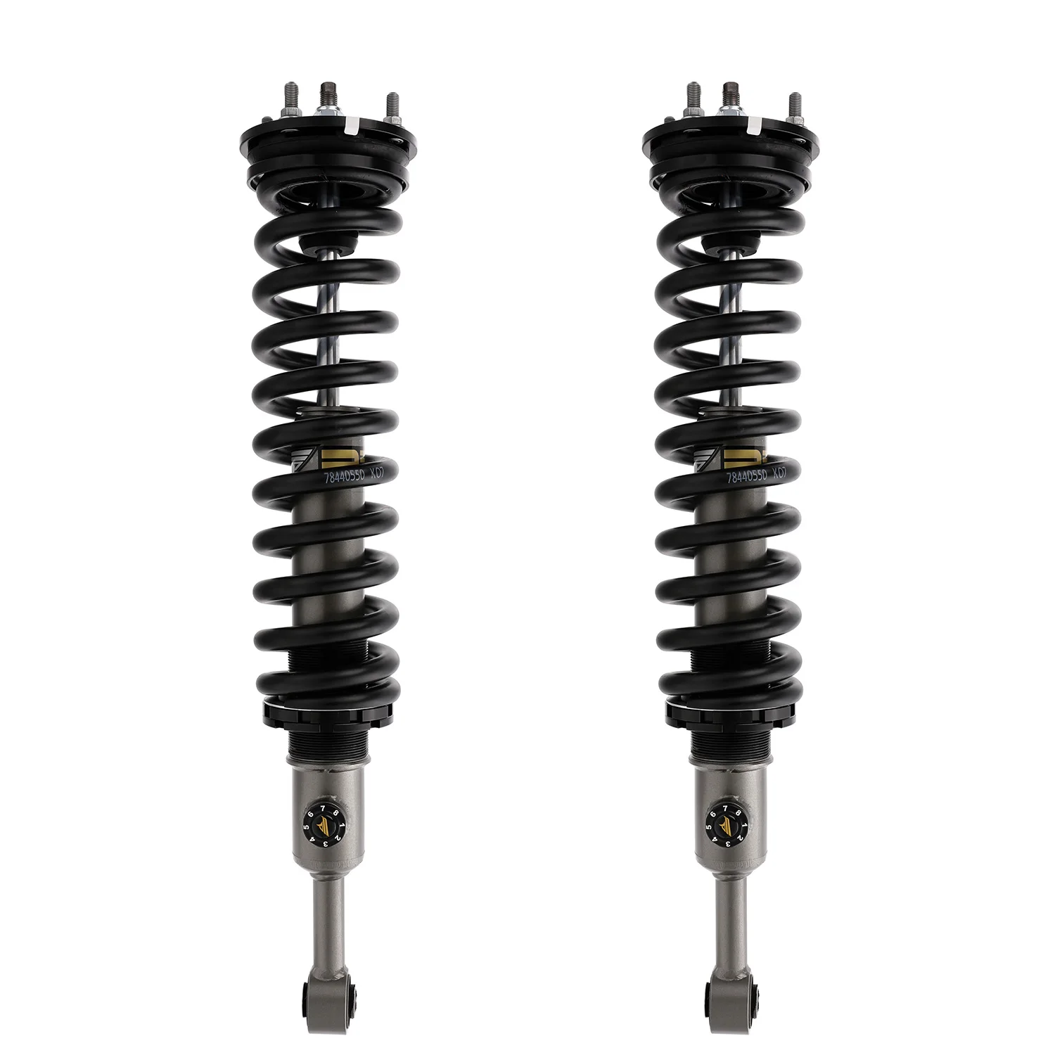 FAPO P3 8-Stage Rear Lift Shocks For Toyota Tundra 2007-2021 - 0-3.5" Adjustable Damping, Pair