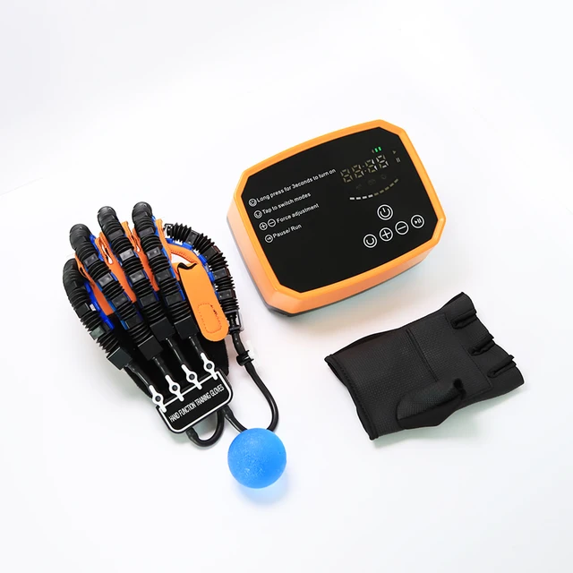 Hemiplegia Five-finger Hand Self-care Rehabilitation Training Gloves Intelligent Rehabilitation Robot Trainer Elderly Stroke