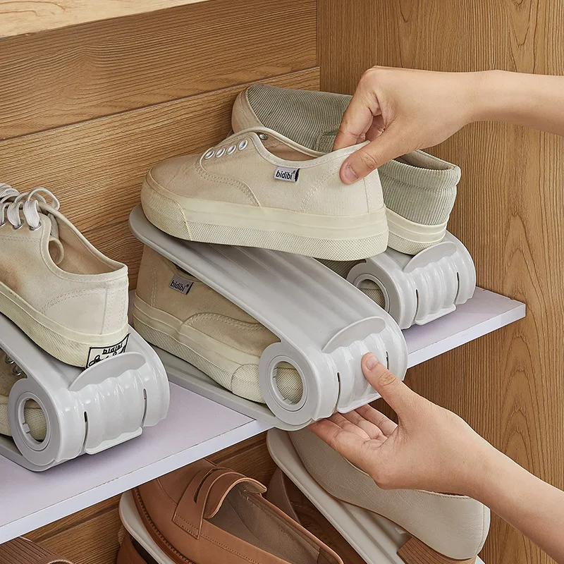 Space-Saving Foldable Shoe Rack - 5 Tier
