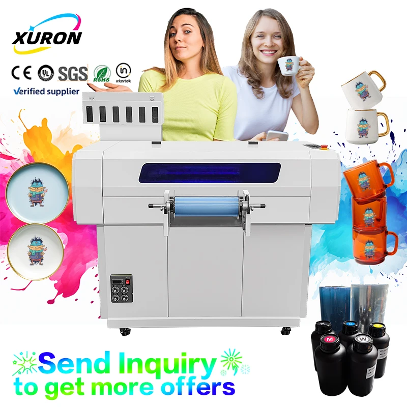 Multifunctional DTF Printer Fast-Drying UV Resistant Pigment Ink Textile Plastic Decoration Precision Printing New Plastics