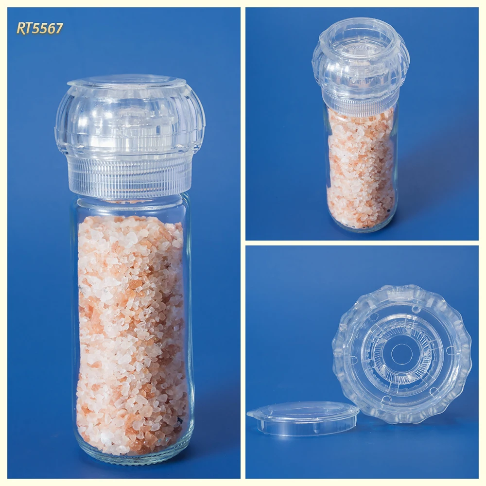 Wholesale Kitchen Salt and Pepper Shaker 90ml Glass Spice Bottle