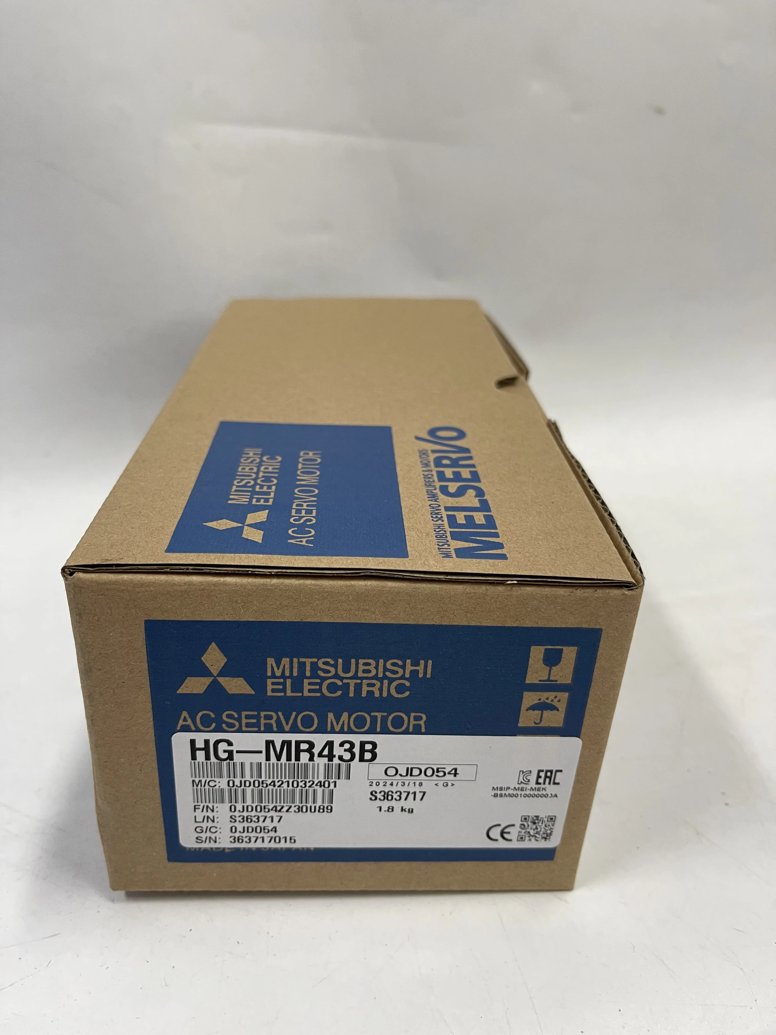 Mitsubishi AC Servo Motor HG-MR43B Mitsubishi AC Servo Motor HG-MR43B