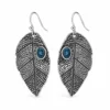 Ancient silver, blue crystal