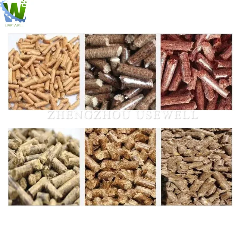 Biomass Wood Burning Sawdust Pellet Press Mill Making Machine for Cat  Litter Rubber Wood Timber Chip Pellets Production Machine